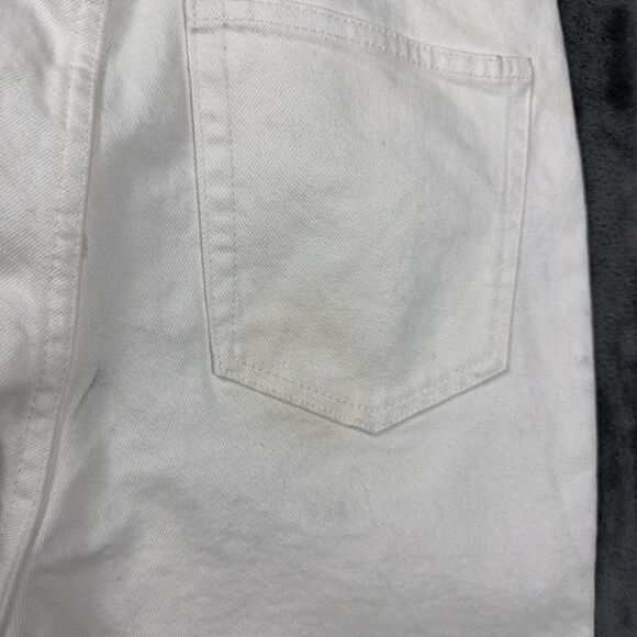 H and M Denim Jeans Women's Size 6 (28x26) White with tags - Picture 12 of 13